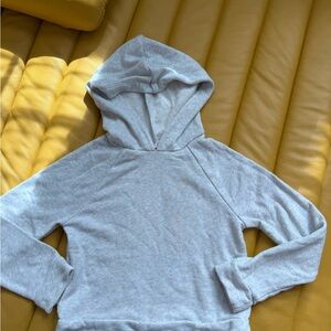 more than magic Gray Hooded Sweatshirt girls sz 6/7